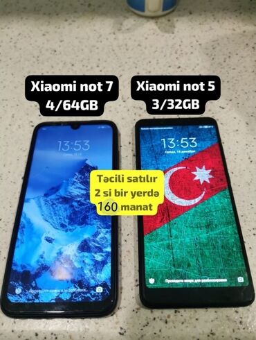 2. el telefon xiaomi: Xiaomi Redmi Note 7, 
 Barmaq izi