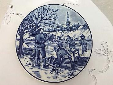 cirkoni: Ukrasni tanjir - Royal Delfts Blauw Skupocen, UkrasniTanjir, Royal — 1
