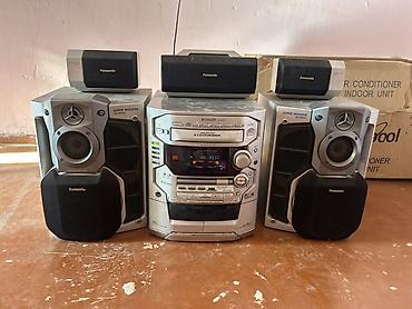 muzikalniy sentr: Panasonic SA-AK78 musiqi mərkəzi – tam dəst - 5 CD changer: eyni — 3