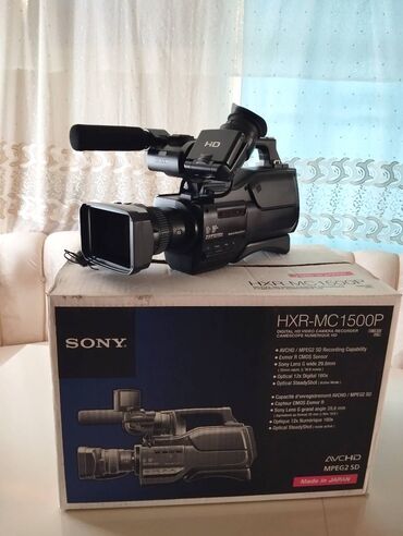 Videokameralar: Sony HD 1500 Super Vəziyyətdədir sıfırdan özümdə olub toy görmüyən — 7