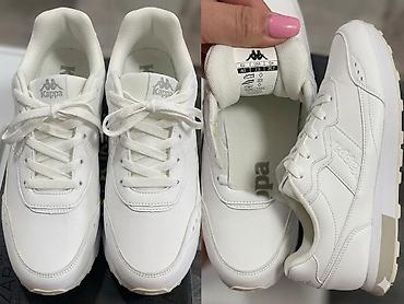 yeezy foam runner: Кроссовки, 40, Kappa, Новый, цвет - Белый, Платная доставка — 1