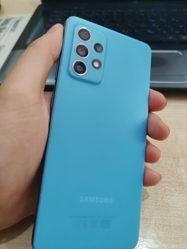 barter samsung: Samsung Galaxy A52, 128 ГБ, цвет - Синий, Сенсорный