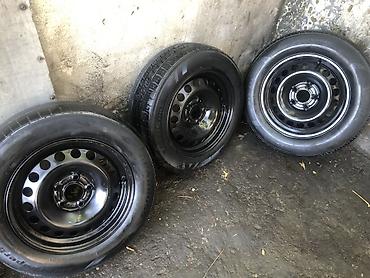 запчасти opel omega b: Opel diski çat qrx yoxdur təkərlər yararsiz dir ama kamplekt satılır — 4