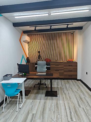 Ofis masaları: Salam, Tehsil merkezinin mebelleri satilir Stol (yigilma stoldu — 1