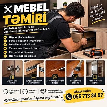 mebel temir: Mebellərin təmiri, bərpası — 1
