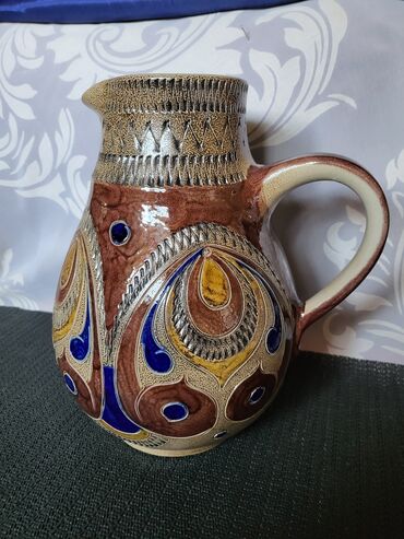 Čajnici: Nov velik bokal,rucni nemacki grncarski rad iz 70ih. Nov bokal,sve na na lalafo.rs — 1 Čajnici: Nov velik bokal,rucni nemacki grncarski rad iz 70ih. Nov bokal,sve na — 1