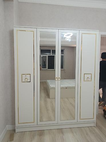 desti: Yataq otağı mebel dəsti Tərkibi: - Iki nəfərlik çarpayı: yumşaq — 3