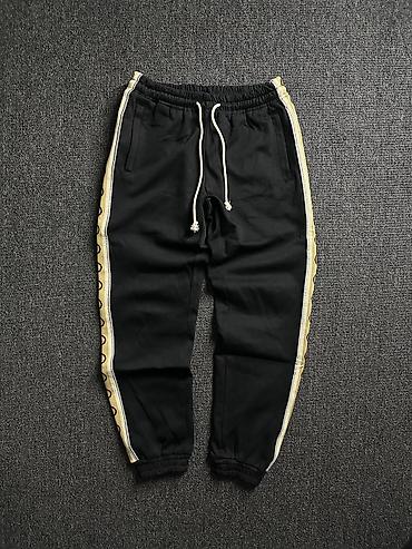 Брюки: Мужские брюки, S, Gucci, Новый, цвет - Черный — 1