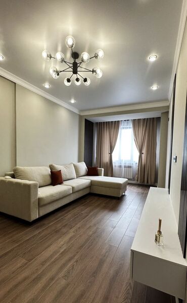 аксы району аянты: 1 комната, 50 м², Элитка, 11 этаж, Евроремонт