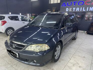 машина на аренду фит: Honda Odyssey: 2003 г., 2.3 л, Автомат, Бензин, Минивэн