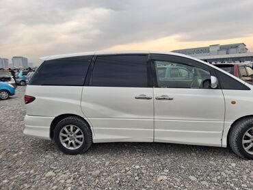 Toyota: Toyota Estima, правый руль, белый минивэн. Основные особенности: - — 7