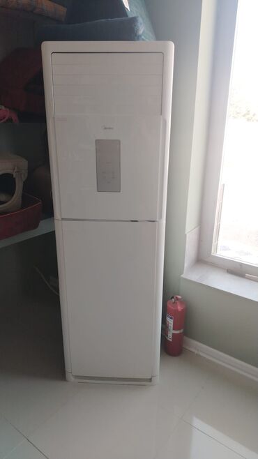 Su qızdırıcı kranlar: Kondisioner Midea, Yeni, 100-dən çox kv. m