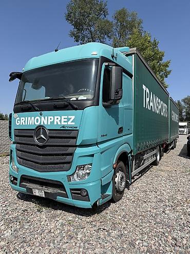 Тягач, Mercedes-Benz, 2016 г., Тентованный