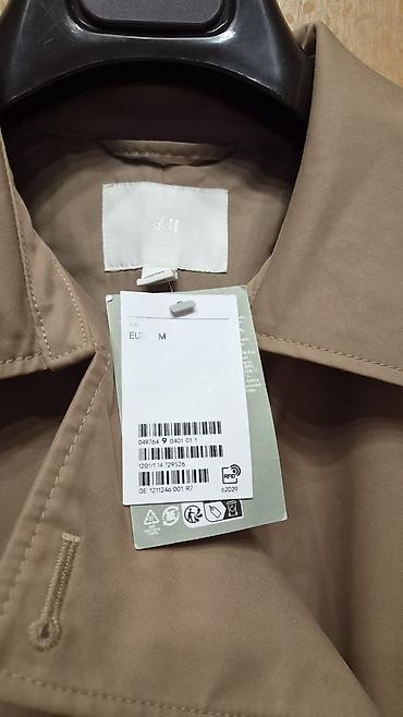 Плащи: Плащ, H&M, M, цвет - Бежевый — 4