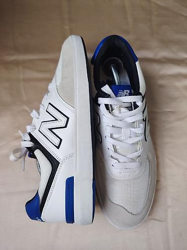 bq patike: New Balance muške patike – bele sa plavim i crnim detaljima Ug 28cm - — 4