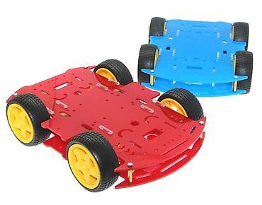 ucuz oyuncaqlar: Kateqoriya: Robot Dəstləri > Robot Gövdələri Məhsul: 4WD Mobil — 4