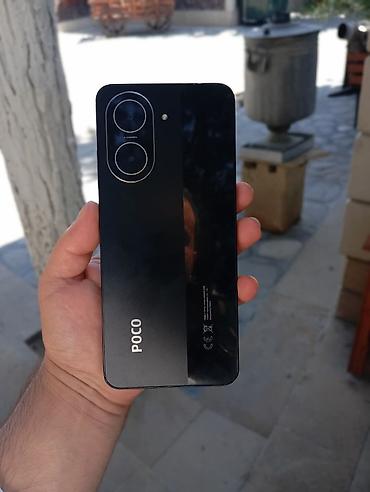 poco 6: Poco C71, 128 GB, rəng - Qara, Zəmanət, Sensor, Barmaq izi — 1
