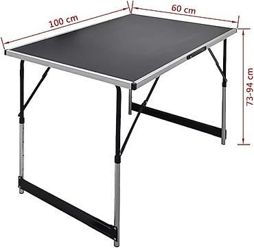 Desks and tables: Podesivi i Sklopivi ALU Stolovi 3 Kom. NOVI Spojivi AKCIJA SAMO 4990 — 3