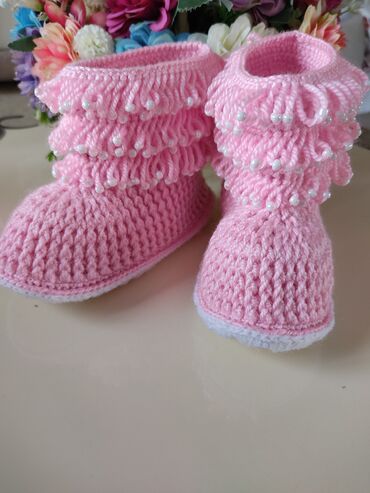 Детская обувь: Детские домашние сапожки, размер любой — 12