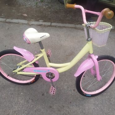 Детские велосипеды: Детский велосипед, 2-колесный, Другой бренд, 6 - 9 лет, Для девочки, Б/у