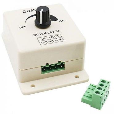 Ostali elektro materijali: DIMER ZA LED TRAKE 12-24V 8A POTENCIOMETAR 96W | *U ponudi i veliki — 1