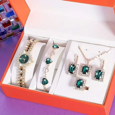 Setovi nakita: Set: Narukvica, Prsten, Materijal: Hirurški čelik — 5