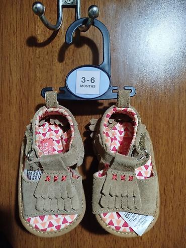 bej salvar: M&S Baby körpə sandaleti - Ölçü: 3–6 ay (asıldığı askıda — 2