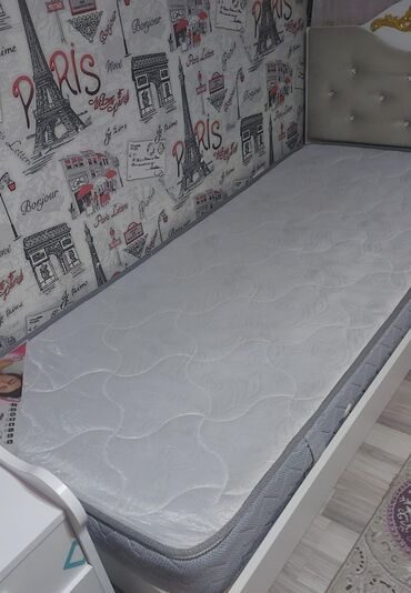 Çarpayılar: Tek dosek 90sm 2metire islenmis yaxsi veziyetde 2eded 1ededi 25