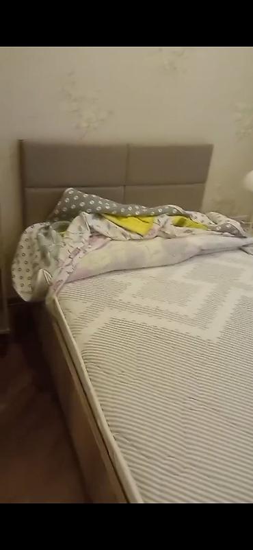 rahat mebel: İkinefərlik çarpayı və döşək dəsti - Ölçü: təxmini 120×200 cm — 1