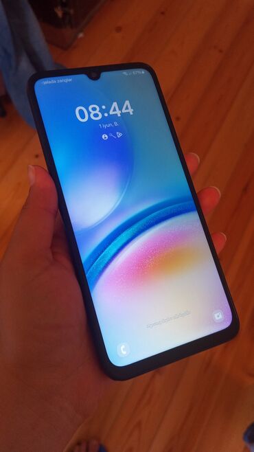 Samsung: Samsung Galaxy A05s, 128 GB, rəng - Qara, Barmaq izi, İki sim kartlı