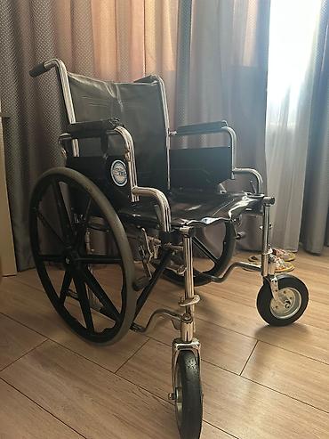 Инвалидные коляски: Məhsul: Manual əlil arabası Təsvir: - Konstruksiya: Xrom örtüklü — 1