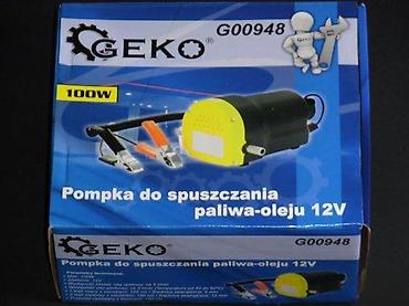 Ostali električni alati: GEKO G00948 – Električna pumpa za ispuštanje goriva i ulja, 12V - — 2