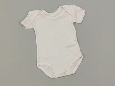 body niemowlęce białe z kołnierzykiem: Body, 0-3 months, 
condition - Good