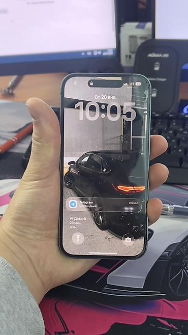 Apple iPhone: IPhone 14 Pro, Б/у, 256 ГБ, Deep Purple, Кабель, 78 % — 6