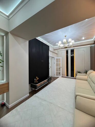 квартиры в рассрочку в бишкеке: 2 комнаты, 57 м², Элитка, 4 этаж, Дизайнерский ремонт