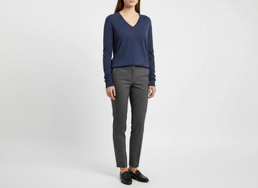 kobaltowy sweter zara: Cos, Sweter damski, rozmiar L