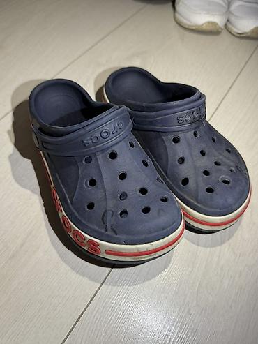 кроксы крокс crocs: Сабо, 52, 32, Crocs, Б/у, цвет - Синий, Самовывоз — 1