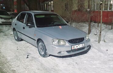 Hyundai: Hyundai Accent: 2003 г., 1.5 л, Механика, Бензин, Седан