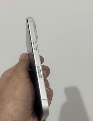 iphone usb: IPhone 16, 128 GB, Ağ, Face ID, Simsiz şarj, Sənədlərlə — 3