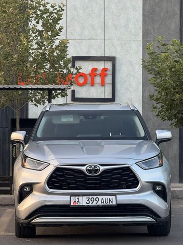 продажа авто в бишкеке и по всему кыргызстану: Toyota Highlander: 2022 г., 3.5 л, Автомат, Бензин, Кроссовер