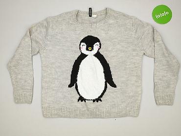 sweter z pingwinem: H&M Divided, Sweter damski, rozmiar S — 2