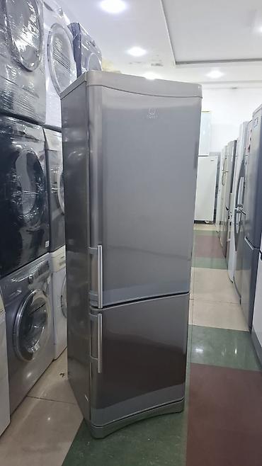 samavar satilir: Indesit iki qapılı soyuducu-donldurucu - Rəng: metalik boz (inox — 1