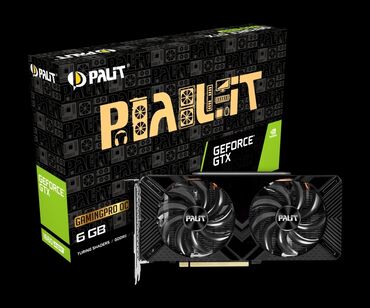 видеокарта gtx 1660: Видеокарта, Б/у, Palit, GeForce GTX, 6 ГБ, Для ПК