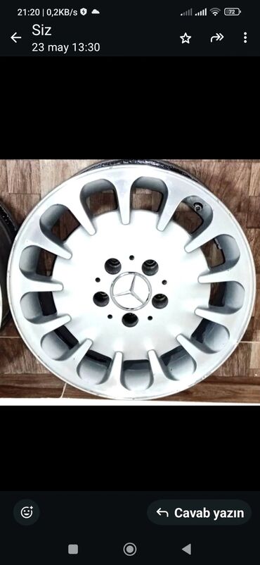 Disklər: Disk Mercedes-Benz R 16, 5 Boltlu — 13