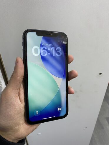 Apple iPhone: IPhone 11, 64 GB, Qara, Zəmanət, Simsiz şarj, Face ID — 6