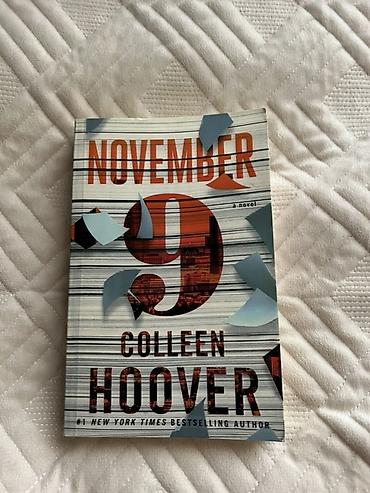 Kitablar və jurnallar: Məhsul: Kitab – “November 9” (Colleen Hoover) Xüsusiyyətlər: - Janr — 1