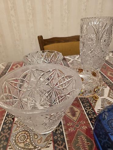 Klassik kəsmə naxışlı şüşə/kristal dəst Məhsul təsviri: - Müxtəlif
