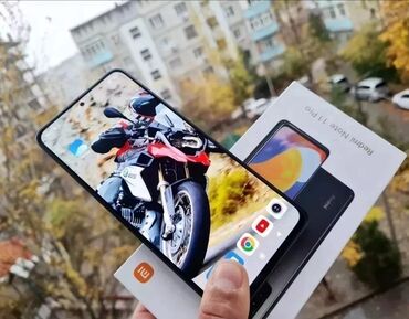 Redmi: Redmi, Redmi Note 11 Pro, Б/у, 256 ГБ, цвет - Черный, 1 SIM, eSIM, 2 SIM — 4