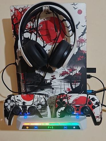 PS5 (Sony PlayStation 5): Playstation 5 fat CFI-1200 ən dözümlü model şəkildə göstərilən hər bir — 1