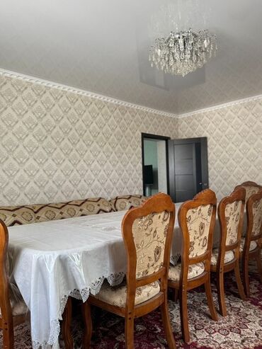 село байтик дом: 100 кв. м, 4 бөлмө, Забор, тосулган, Жертөлө, ороо